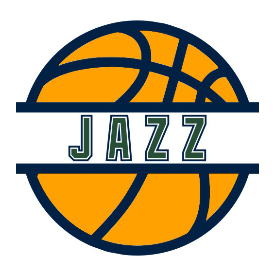 Basketball Utah Jazz Logo iron on paper